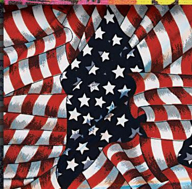OccuNomix One Size Fits All Old Glory MiraCool Bandana