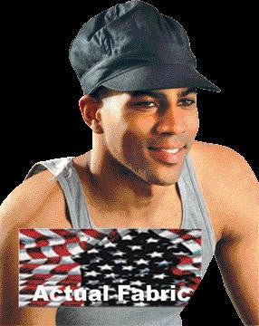 OccuNomix One Size Fits All Wavy Flag Tuff Nougies Traditional Welders Cap