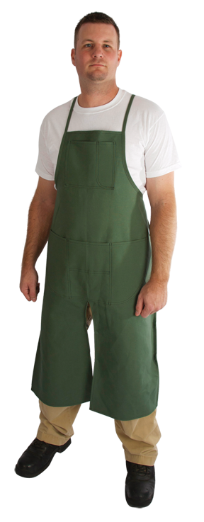 Olive Drab Split Leg Trucker's Apron