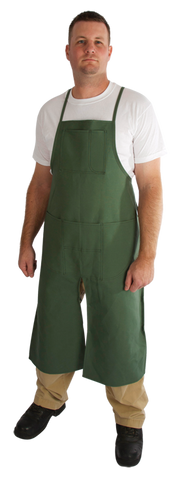 Olive Drab Split Leg Trucker's Apron