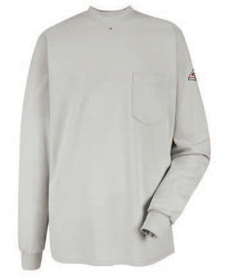 Bulwark Gray 3X Regular Flame Resistant T-Shirt