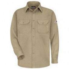 Bulwark Khaki X-Large Flame Resistant Shirt