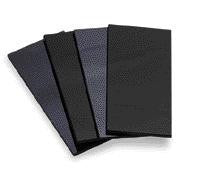 Radnor 2" X 4 1/4" Shade 9 Heat Treated Glass Filter Plate