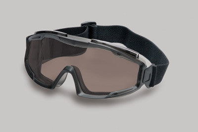 Radnor Indirect Vent Splash Goggles With Gray Low Profile Frame And Gray Lens