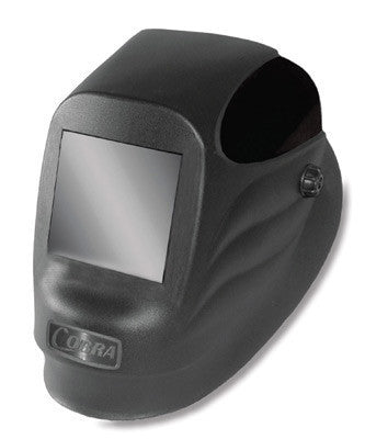 Radnor Black 54P Fixed Front Welding Helmet With 5 1/4" X 4 1/2" Shade 10 Passive Lens