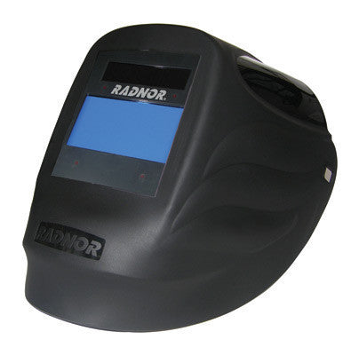 Radnor DV Series Black Welding Helmet With 5 1/4" X 4 1/2" DV48 Variable Shade 5-14 Auto-Darkening Lens