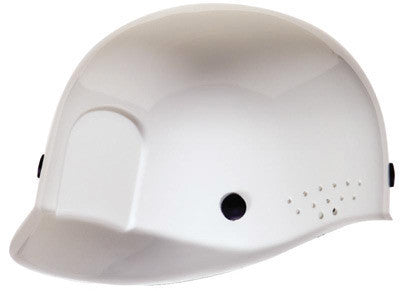 Radnor White Polyethylene Bump Cap  With Adjustable Headband