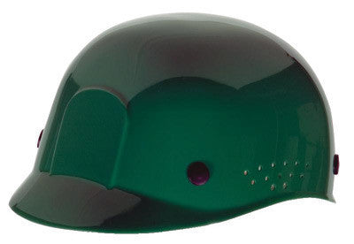 Radnor Green Polyethylene Bump Cap  With Adjustable Headband