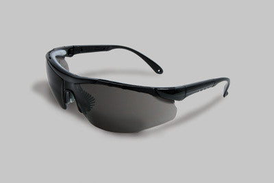 Radnor Elite Plus Series Safety Glasses With Black Frame And Gray Lens