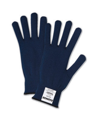 Radnor Blue ThermaStat Polyester Insulating Cold Weather Gloves With Knit Wrist