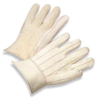 Radnor Heavy-Weight Nap-Out Hot Mill Glove With Band Top Cuff