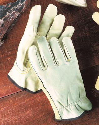 Radnor Large Grain Cowhide Unlined Drivers Gloves With Keystone