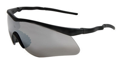 Radnor Sport Series Safety Glasses With Black Frame And Gray Anti-Scratch Lens