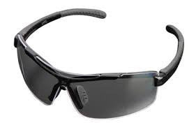 Radnor Image Series Safety Glasses With Black Frame And Clear Polycarbonate Anti-Fog Lens