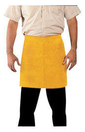 Radnor 24" X 18" Bourbon Brown Premium Side Split Leather Waist Apron With Heavy Duty Waist Strap
