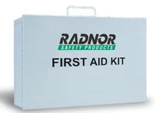 Radnor Empty Two-Shelf 10 Person Mobile Utility First Aid Kit