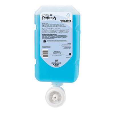 STOKO 1000 ml Refresh Hand, Hair & Body Foam Cleanser