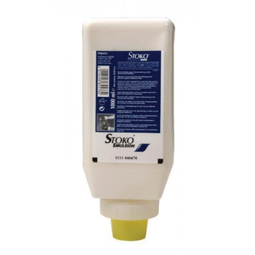 STOKO 1000 ml Softbottle EMULSION Before Work Skin Care Lotion For Under Glove And Personal Protective Equipment