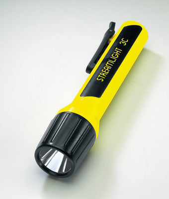 Streamlight Yellow ProPolymer 3C Luxeon Division 2 LED Flashlight (Requires 3 C Batteries - Sold Seperately) (Blister Packaged)