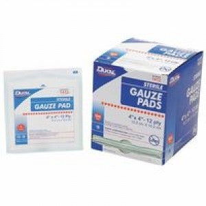 Swift First Aid 4" X 4" Sterile Gauze Pad (100 Per Box)