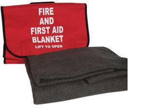 Swift First Aid 62" X 80" 90% Lightweight Wool Fire And First Aid Blanket In Cordura Bag