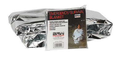 Swift First Aid Silver 84" X 52" Mylar Rescue Blanket