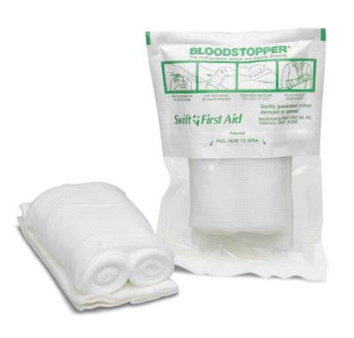 Swift First Aid 3 1/2" X 5 1/2" Bloodstopper Multi-Functional Trauma Dressing Bandage