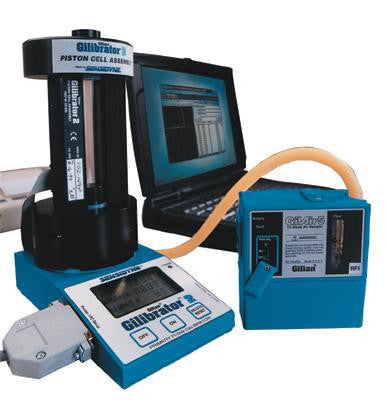 Sensidyne 20CC To 6 LPM Gilian Gilibrator-2 Diagnostic Calibration Standard Flow Wet Cell Kit