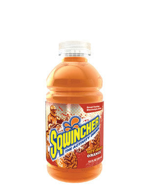 Sqwincher 12 Ounce Wide Mouth Ready To Drink Bottle Offroad Orange Electrolyte Drink (24 Each Per Case)