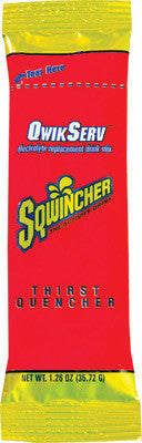 Sqwincher 1.26 Ounce Qwik Serve Powder Concentrate Orange Electrolyte Drink - Yields 16.9 Ounces (8 Packages Per Box)