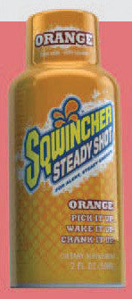 Sqwincher 2 Ounce Ready To Drink Bottles Steady Shot Orange Energy Drink (144 Bottles Per Case)