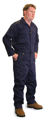 Stanco Safety Products Navy Blue X-Large Flame Retardant Coveralls