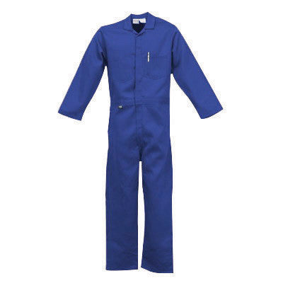 Stanco Safety Products Navy Blue Large Flame Retardant 4.5 oz Nomex Coveralls