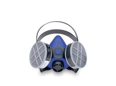 Survivair Small Blue Silicone SURVIVAIR 2000 Half Mask S-Series Facepiece