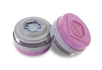 Survivair Organic Vapor Cartridge For T Series Air Purifying Respirator (APR) With P100 Filter
