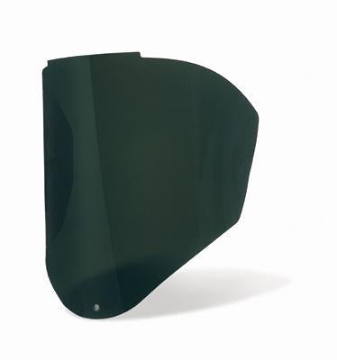 Uvex Bionic Infra-dura Green Shade 5 Uncoated Polycarbonate Visor