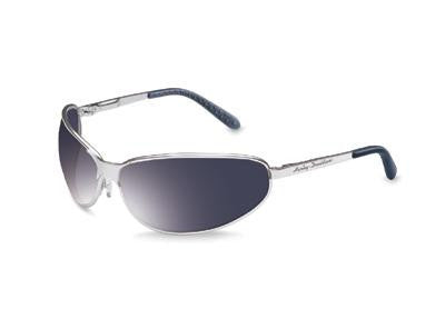 Uvex By Sperian Harley-Davidson HD502 Safety Glasses With Matte Silver Frame And Gray Polycarbonate Anti-Scratch Hardcoat Lens