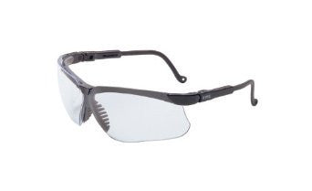 Uvex By Sperian Genesis Safety Glasses With Black Frame And Clear Polycarbonate Uvextreme Anti-Fog Lens