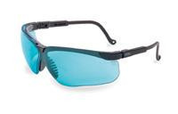 Uvex By Sperian Genesis Safety Glasses With Black Frame And SCT-Blue Polycarbonate Uvextreme Anti-Fog Lens