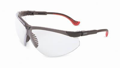 Uvex By Sperian Genesis XC Safety Glasses With Black Frame And Clear Polycarbonate Uvextreme Anti-Fog Lens