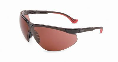 Uvex By Sperian Genesis XC Safety Glasses With Black Frame And SCT-Gray Polycarbonate Uvextreme Anti-Fog Lens