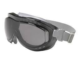 Uvex Flex Seal Over The Glasses Safety Goggles With Gray Soft Frame, Clear Uvextreme Lens And Neoprene Headband