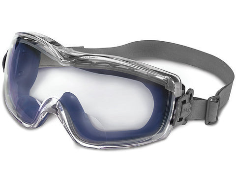 Uvex Stealth Reader Impact Goggles With Navy Frame, 2.5 Diopter Clear Uvextreme Anti-Fog Lens And Neoprene Head Band