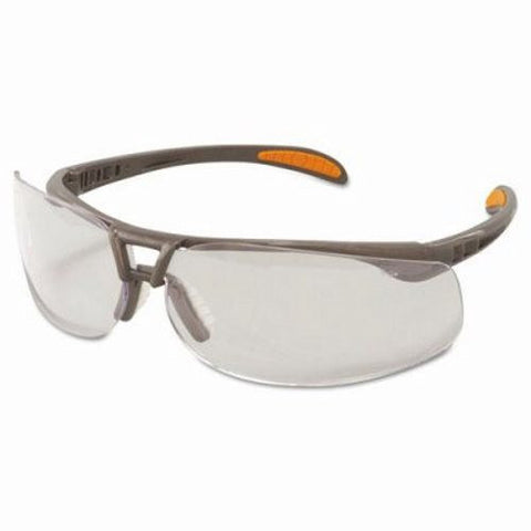 Uvex By Sperian Protege Safety Glasses With Sandstone Frame And Clear Polycarbonate Uvextreme Anti-Fog Lens