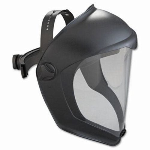 Uvex Bionic Black Matte Dual Position Headgear With Clear Anit-Fog Hardcoatd Polycarbonate Faceshield And Built-In Chin Guard