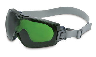 Uvex Stealth OTG Over The Glasses Goggles With Navy Frame, Shade 3.0 Dura-streme Anti-Fog Anti-Scratch Lens With Neoprene Headband