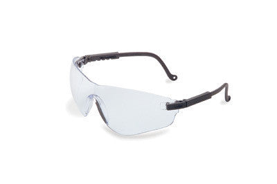 Uvex By Sperian Falcon Safety Glasses With Black Frame And Clear Polycarbonate Uvextreme Anti-Fog Lens