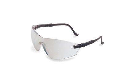 Uvex By Sperian Falcon Safety Glasses With Black Frame And SCT-Reflect 50 Polycarbonate Ultra-dura Anti-Scratch Hard Coat Lens