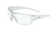 Uvex Conspire Safety Glasses With Matte Clear Frame And Clear Anti-Scratch Hard Coat Lens