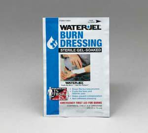 Water-Jel Technologies 4" X 4" Foil Pack Sterile Gel-Soaked Burn Dressing